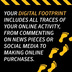 clean up online digital footprint